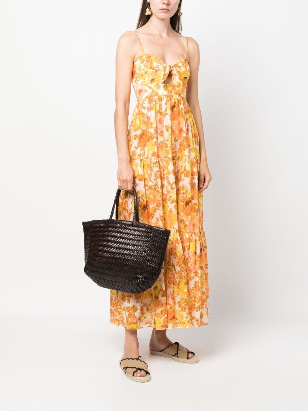 Triple Jump interwoven-design tote bag - 2