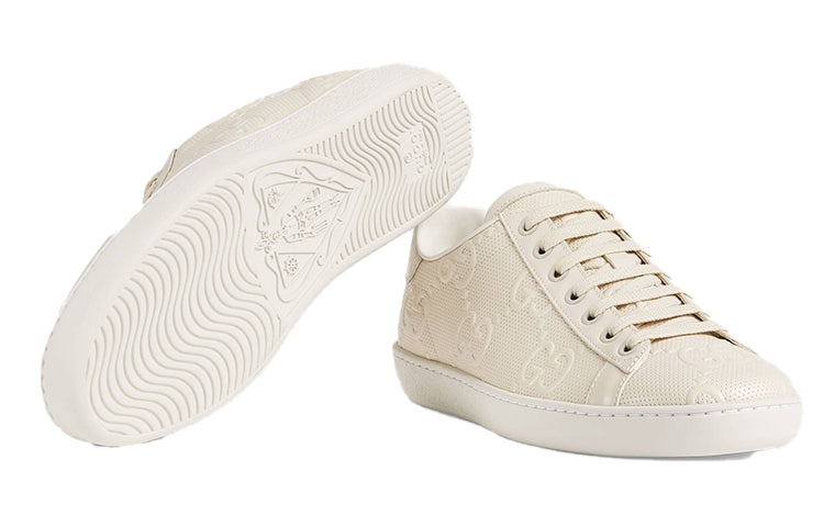 (WMNS) Gucci Ace Series GG 'White' 660135-1XK10-9022 - 5
