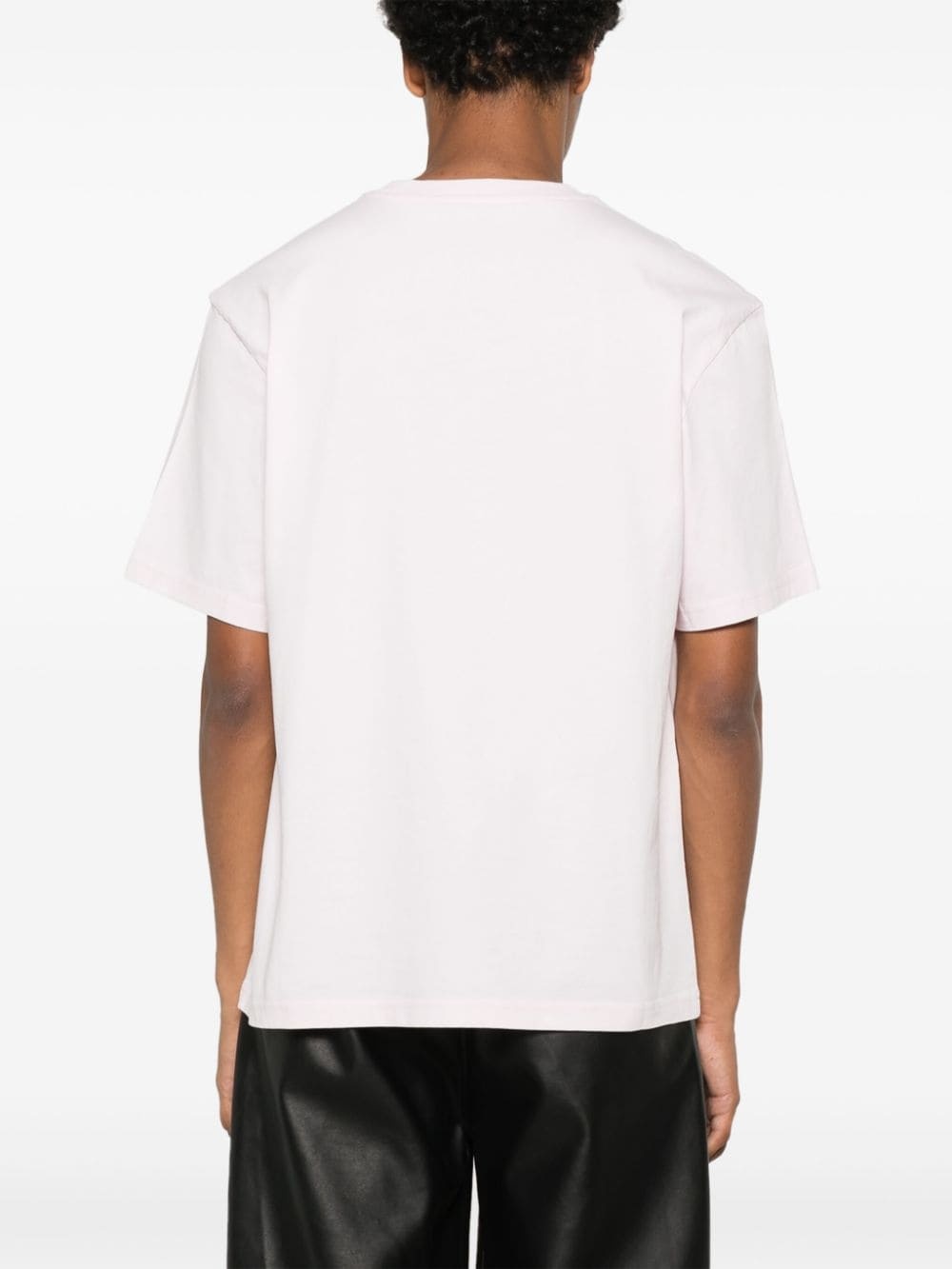 text-print T-shirt - 5