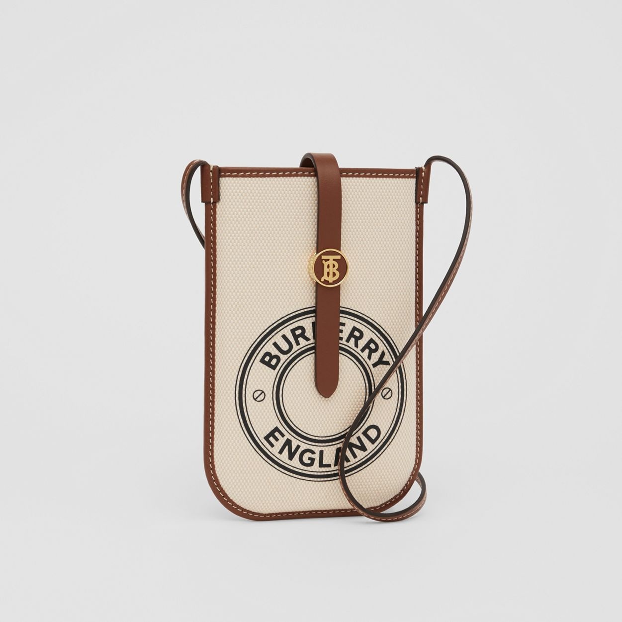 Logo Graphic Canvas Anne Phone Case with Strap - 9