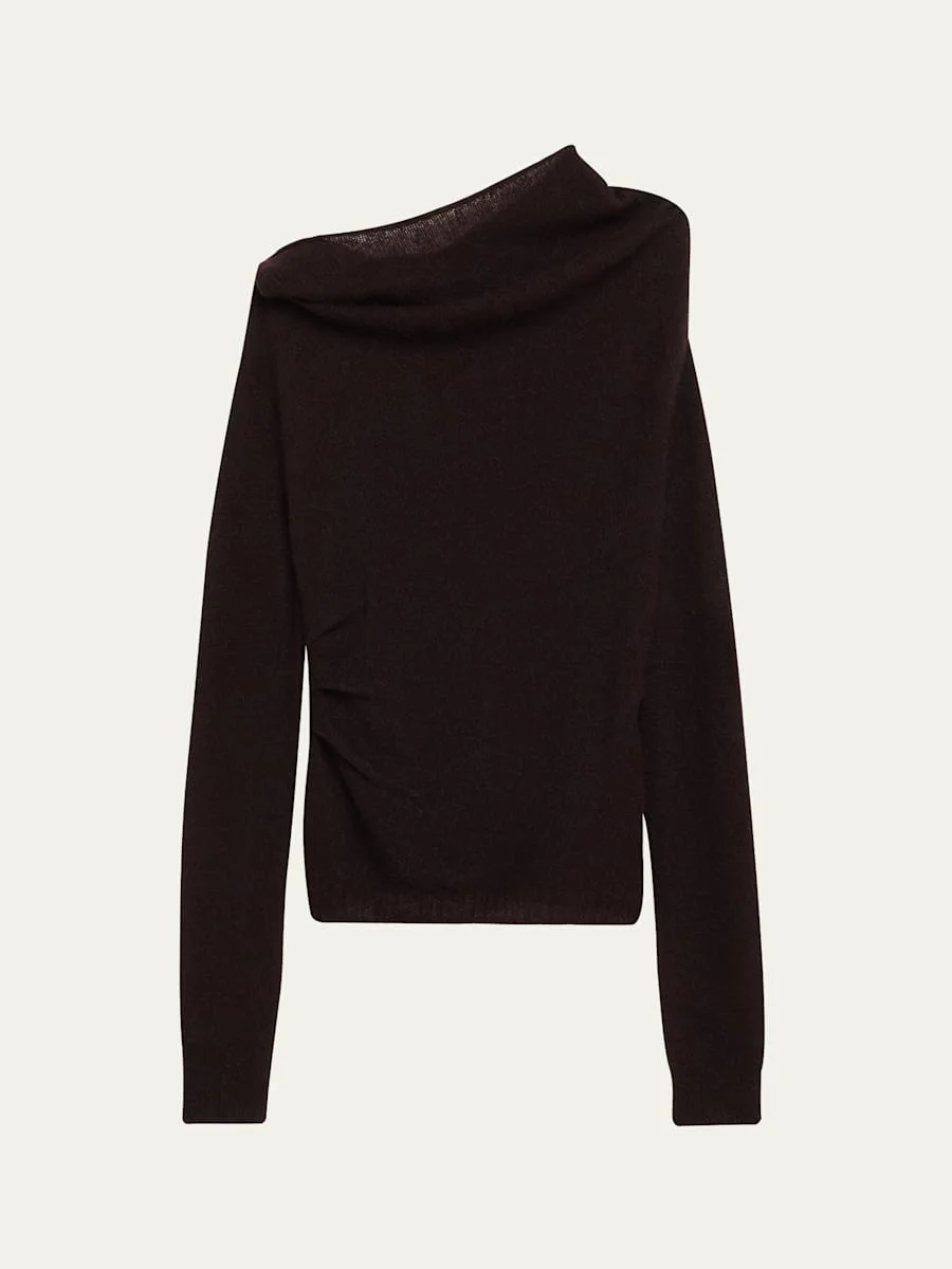 Freya Brushed Alpaca Sweater - 1