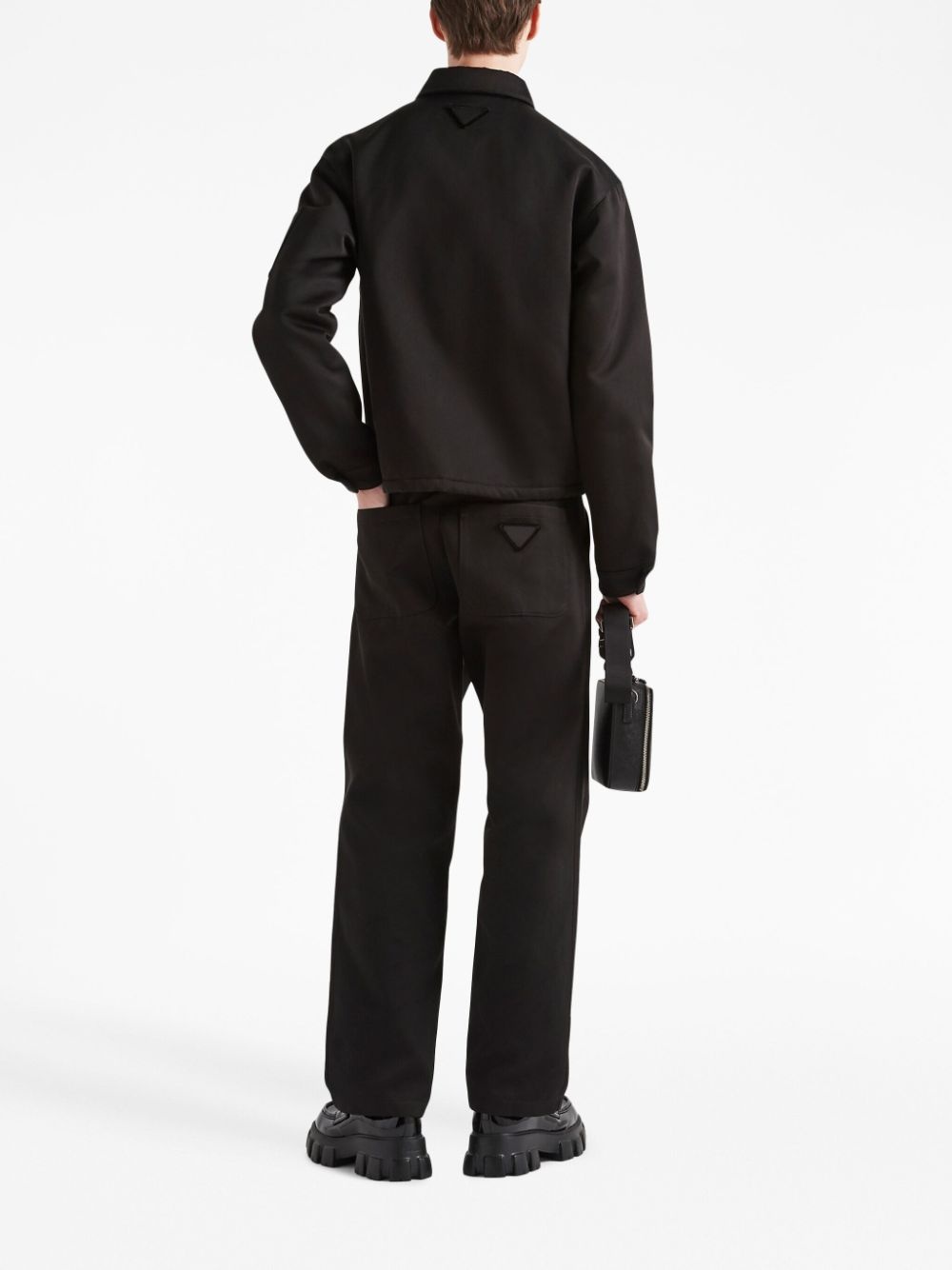 straight-leg trousers - 3
