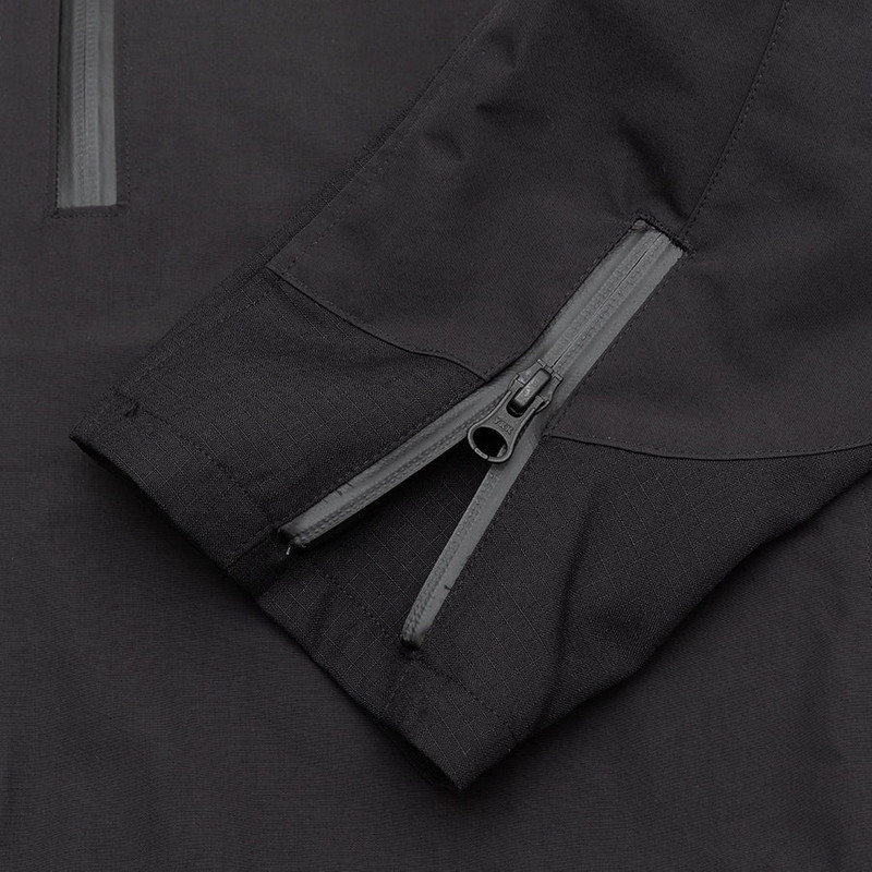 TRIPLE LAYER NYLON MOTO JACKET 6