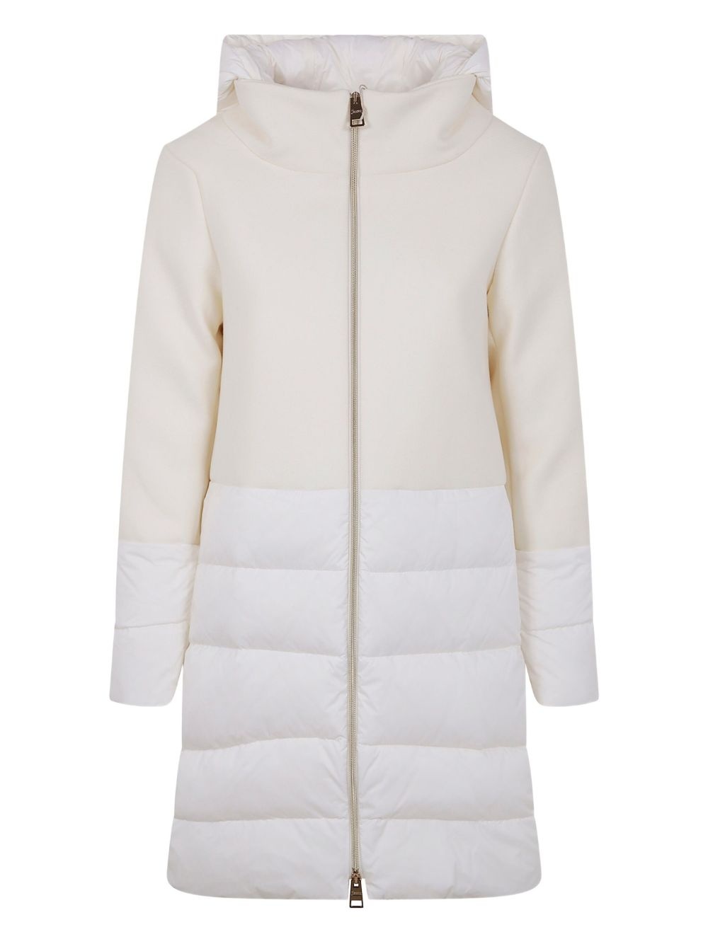 hooded padded jacket - 1