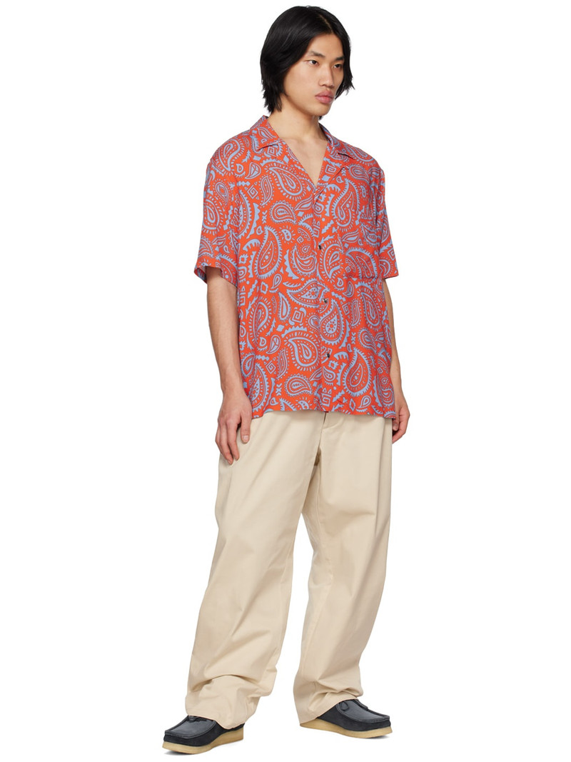 Marcelo Burlon County Of Milan Beige Cross Trousers outlook