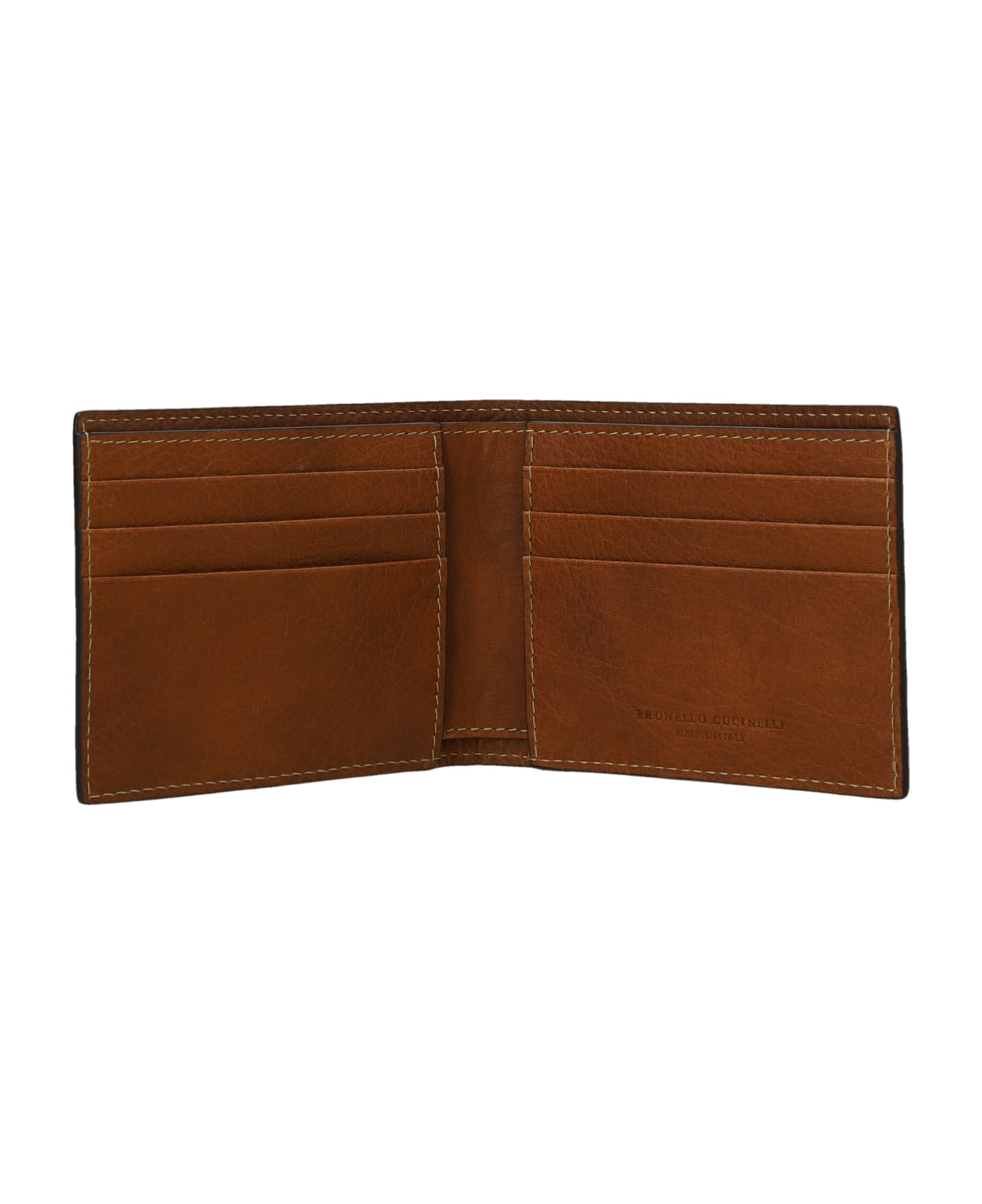 Grained Leather Wallet - 3