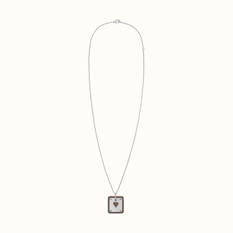 Hermès As de Coeur pendant, small model outlook