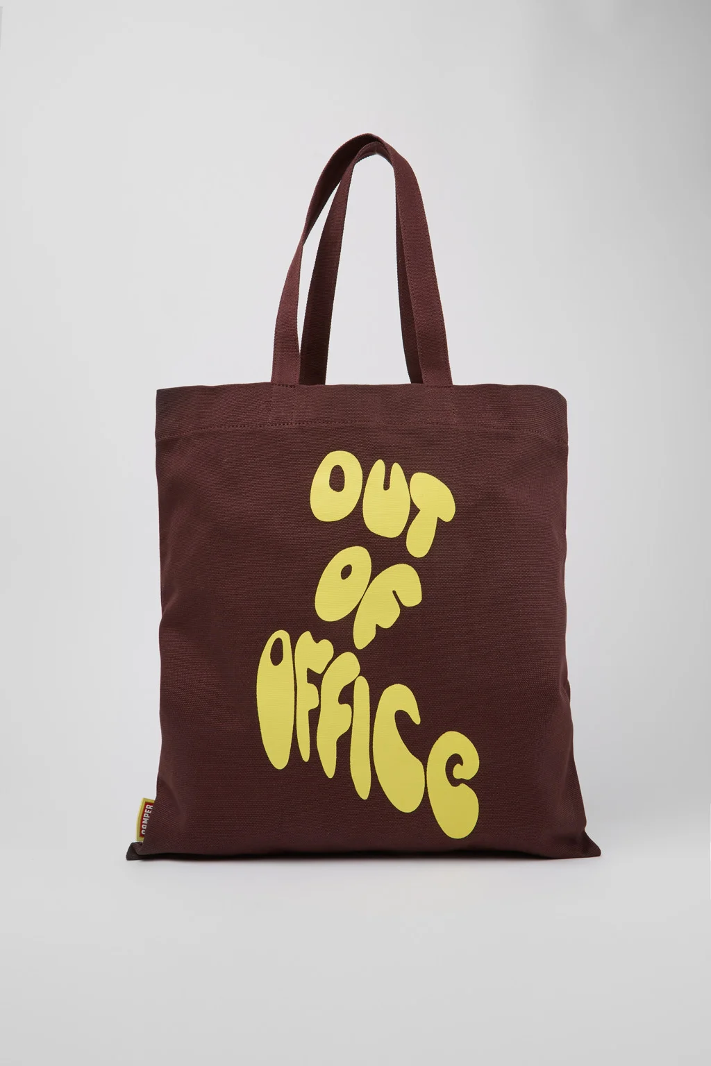 ConMigo Burgundy and yellow tote bag - 1