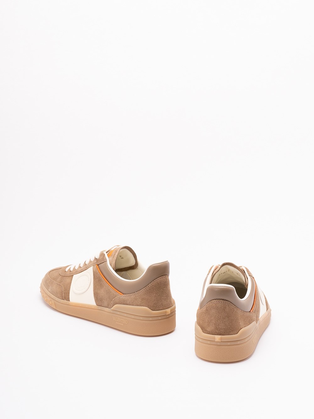 `Upvillage` Leather Sneakers - 3