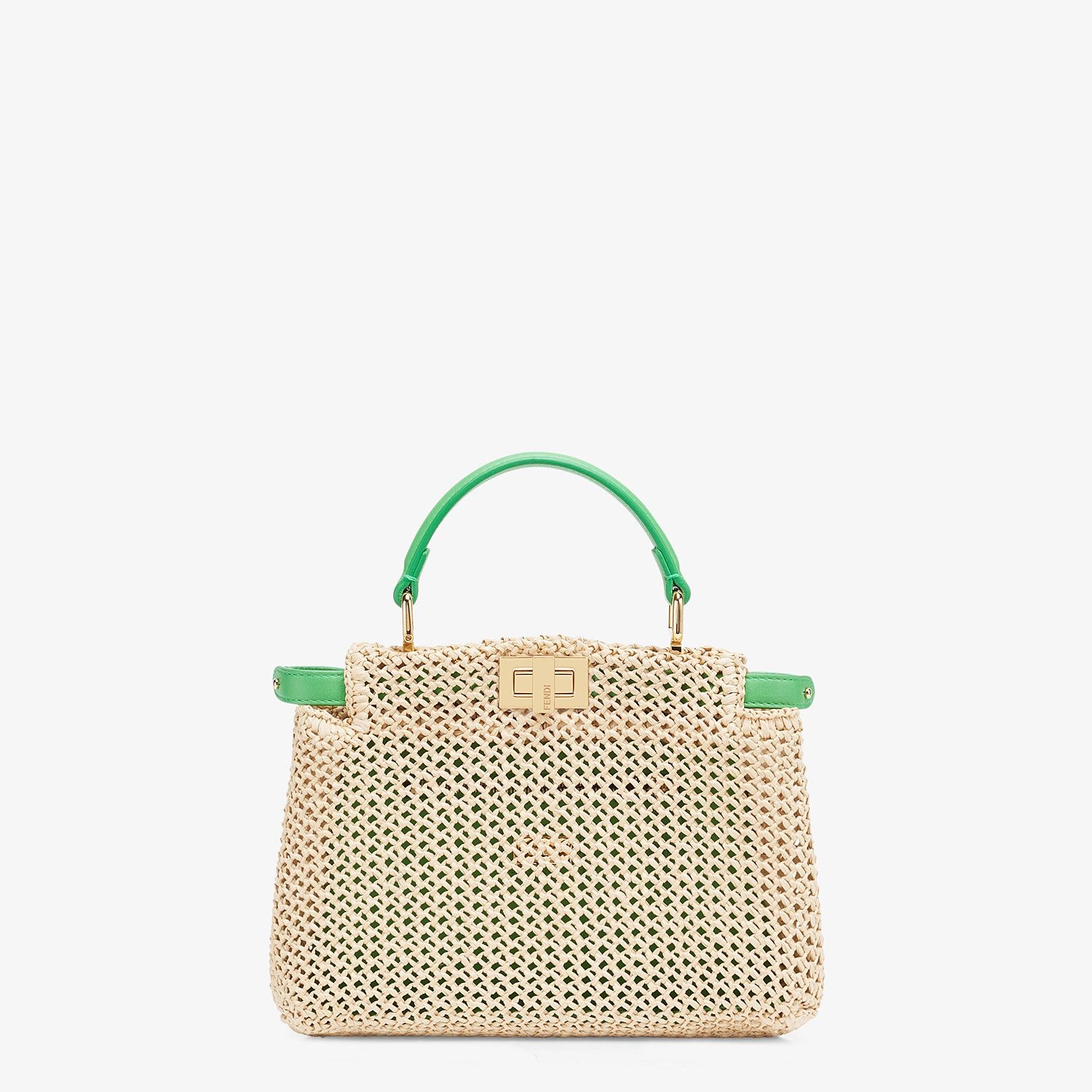 Natural raffia bag - 1