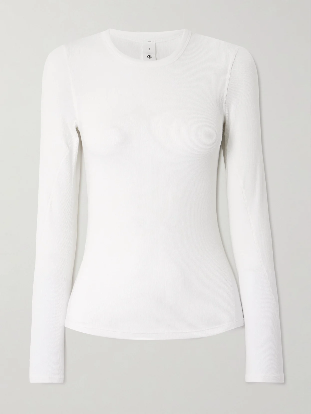 Hold Tight Ribbed Stretch-modal T-shirt - 1