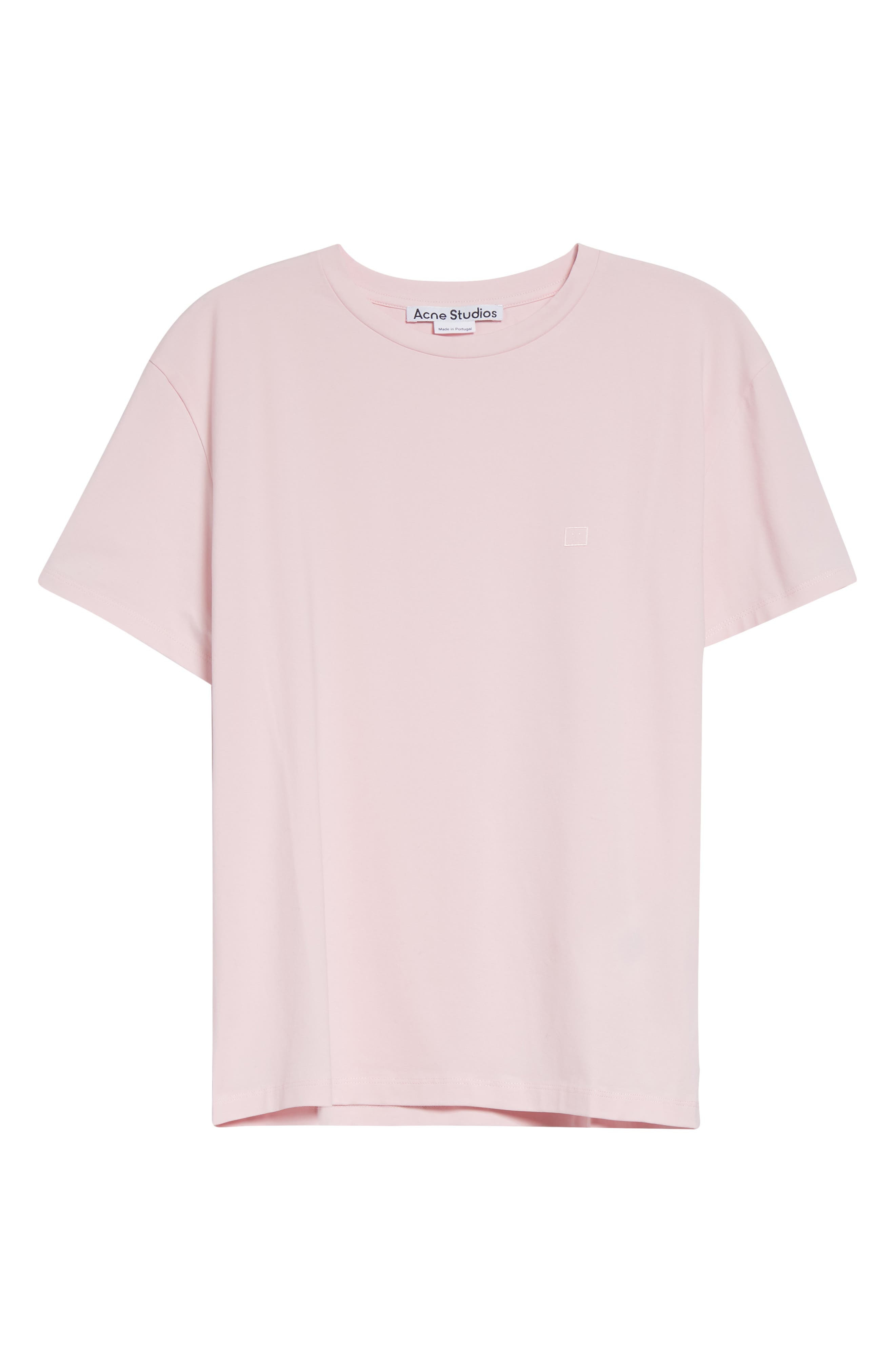 Acne Studios Eram U Face Patch T-Shirt in Blossom Pink at Nordstrom - 5