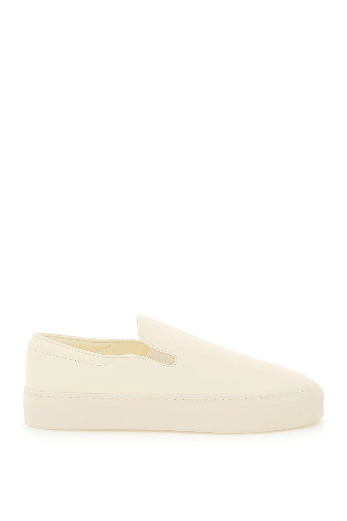 MARIE H LEATHER SLIP-ON SNEAKERS - 1