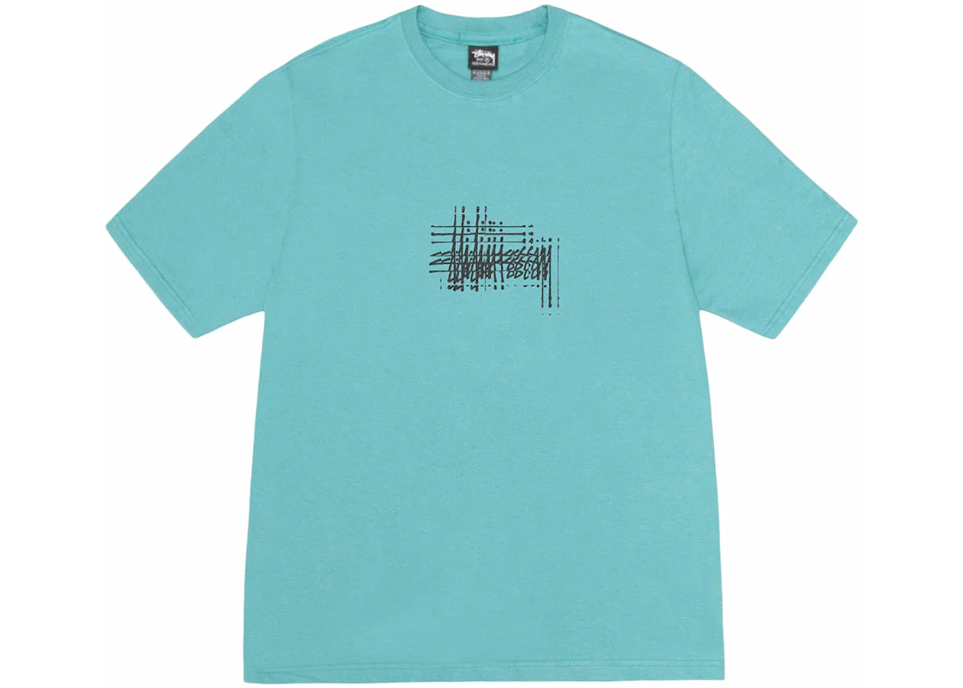 Stussy Refracted Tee Ocean - 1