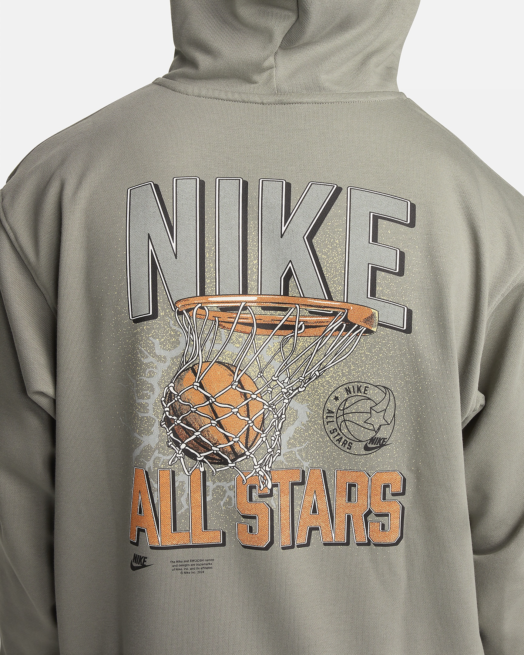 Nike Standard Issue Men's Dri-FIT French Terry Pullover Basketball Hoodie - 9