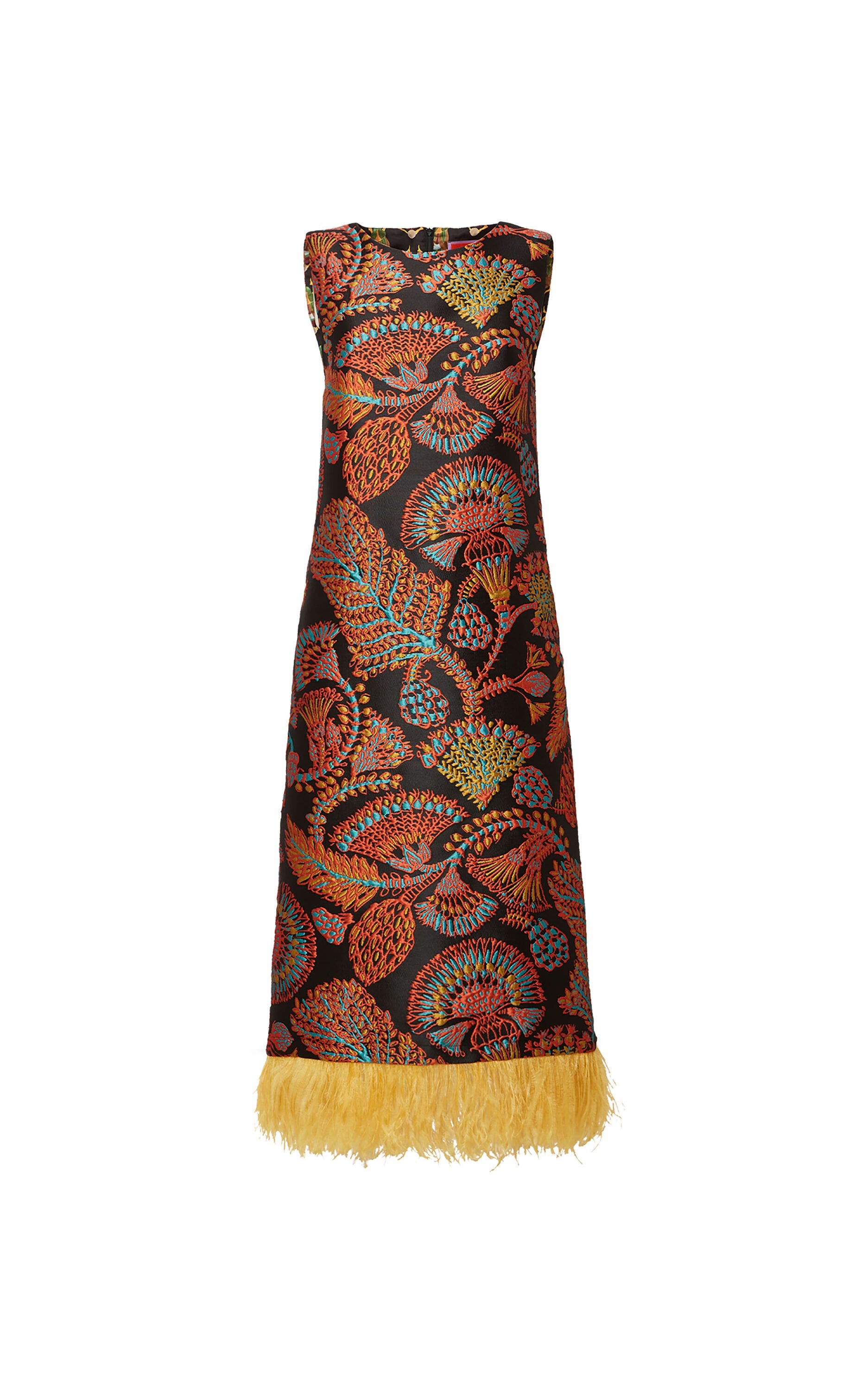 La DoubleJ Column Dress Jacquard Sicomore Black at Nordstrom - 2