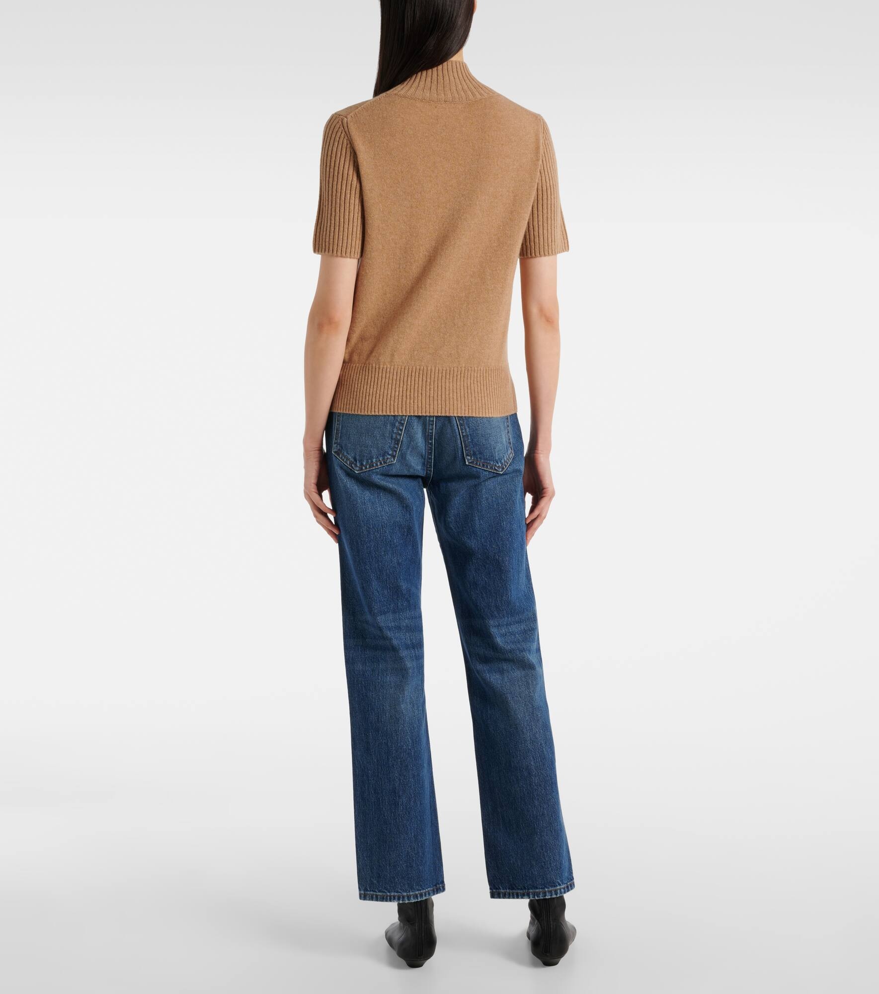 Cecil high-neck cashmere top - 3