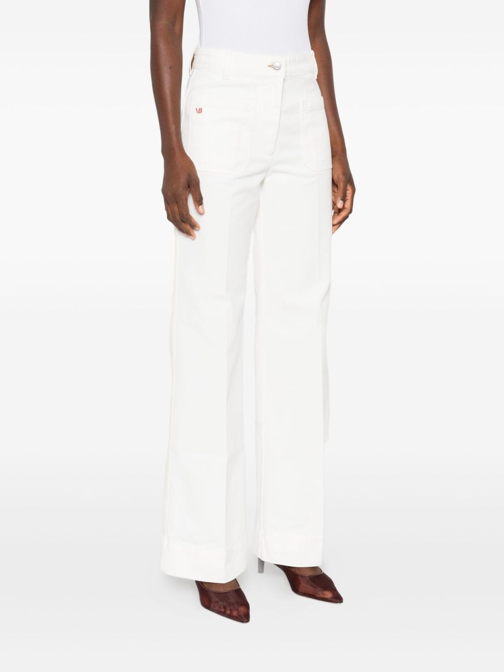 organic-cotton straight-leg jeans - 3