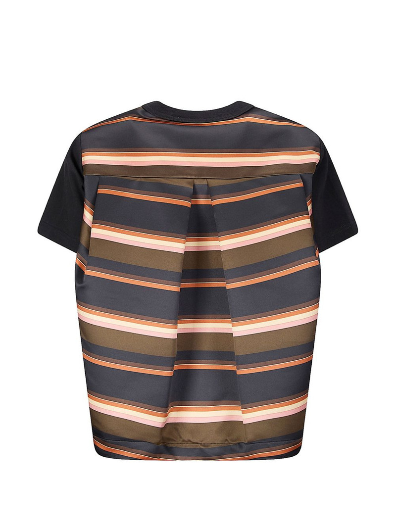 sacai pocket striped T-shirt outlook