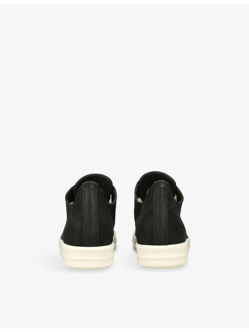 Rick Owens Low Lace-Up Leather Trainers outlook