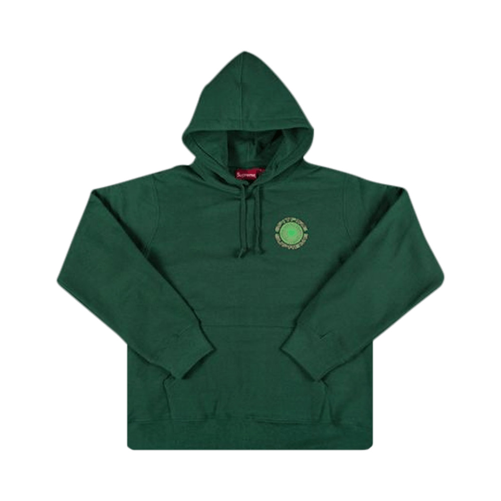 Supreme x Spitfire Hooded Sweatshirt 'Green' - 1