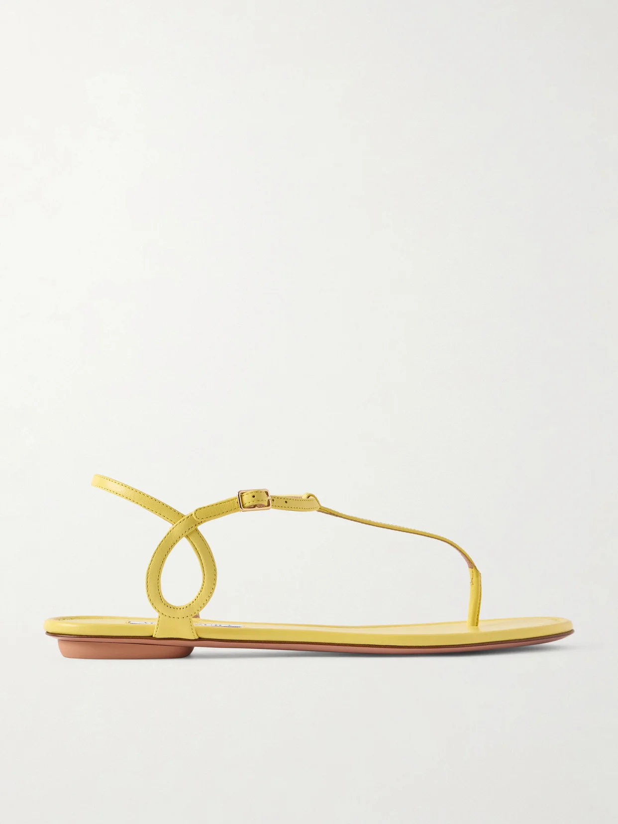 Almost Bare Leather Sandals - 1