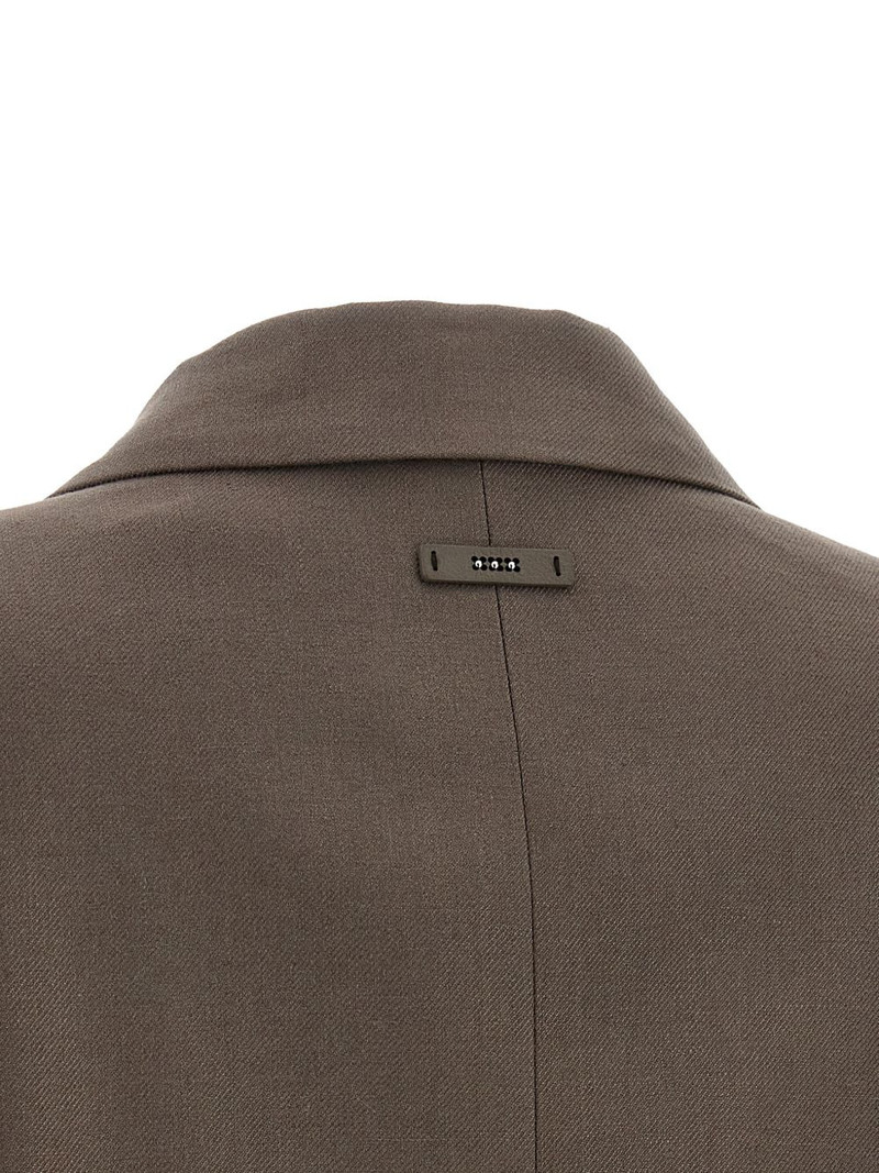 double-breasted peak-lapels blazer 5