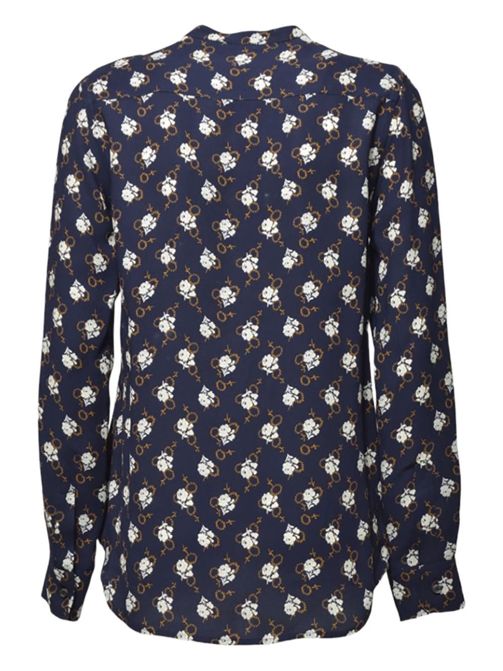 floral-print button-up shirt - 2
