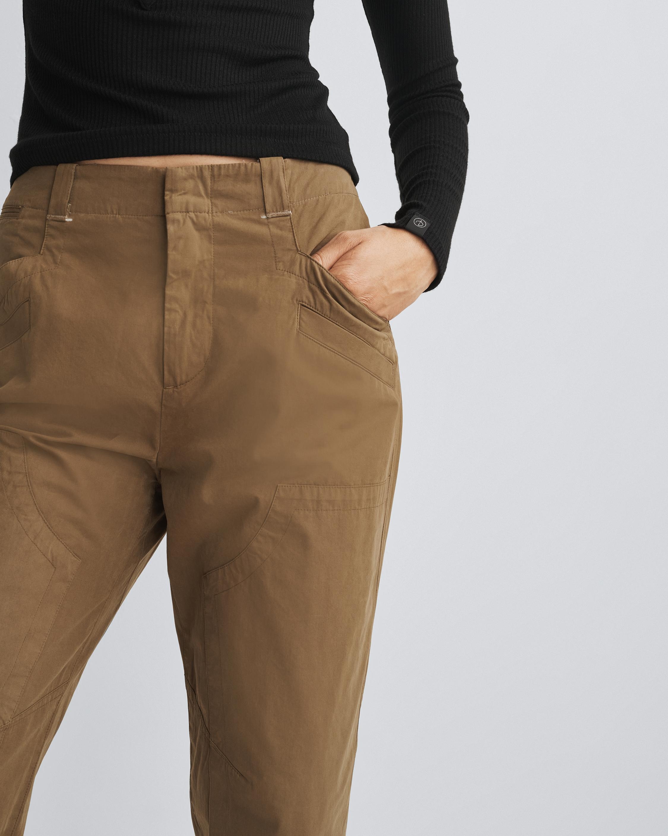 Malia Italian Cotton Cargo Pant
Relaxed Fit Pant - 6