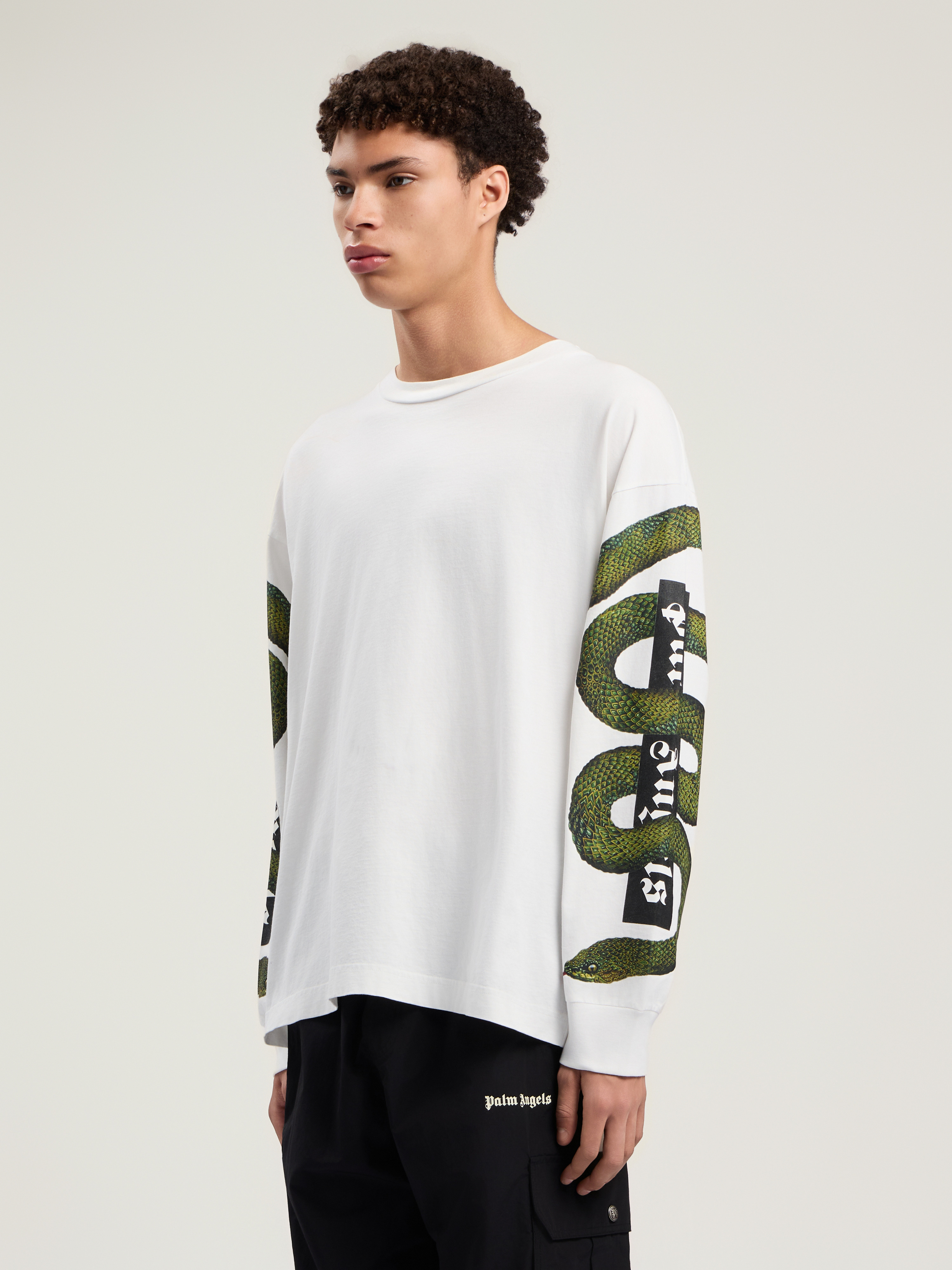 Snake Box Logo Long Sleeve T-Shirt - 4