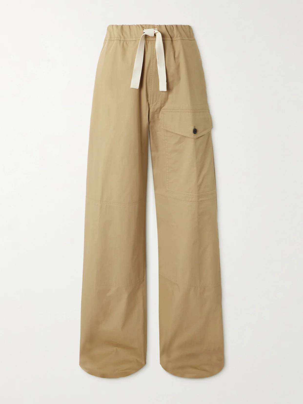 Cotton-twill Cargo Pants - 1