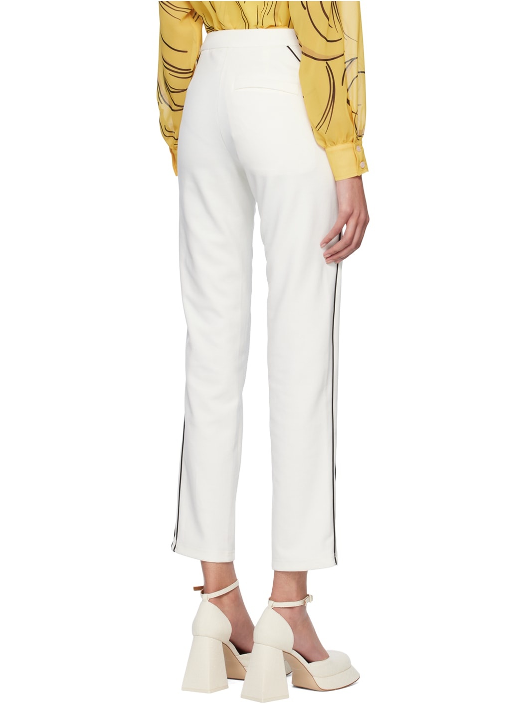 Off-White Piped Trousers - 3
