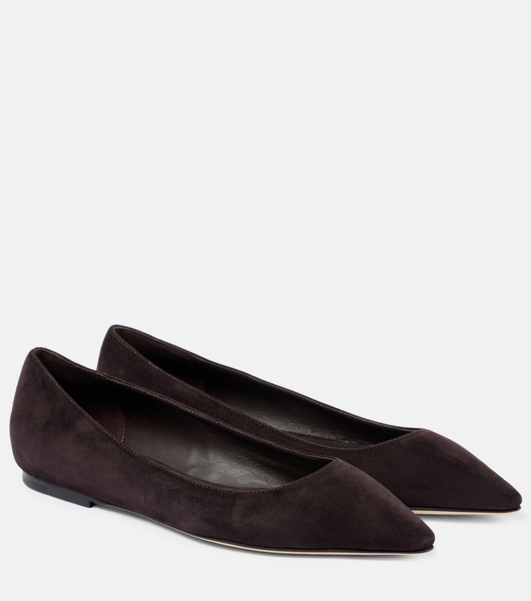 Romy suede ballet flats - 1