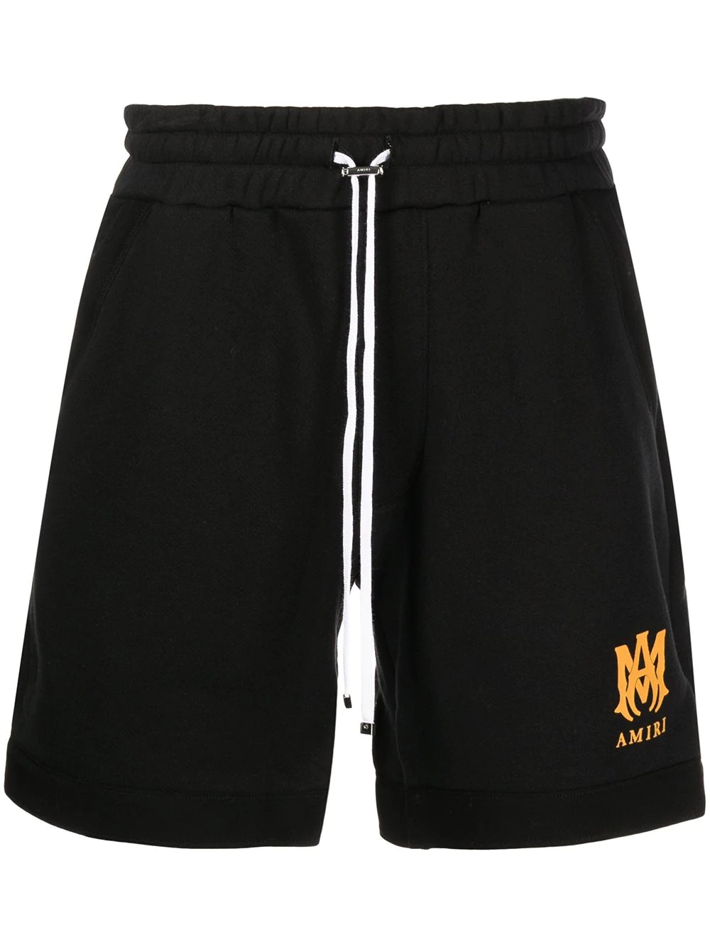 logo-print sweat shorts - 1