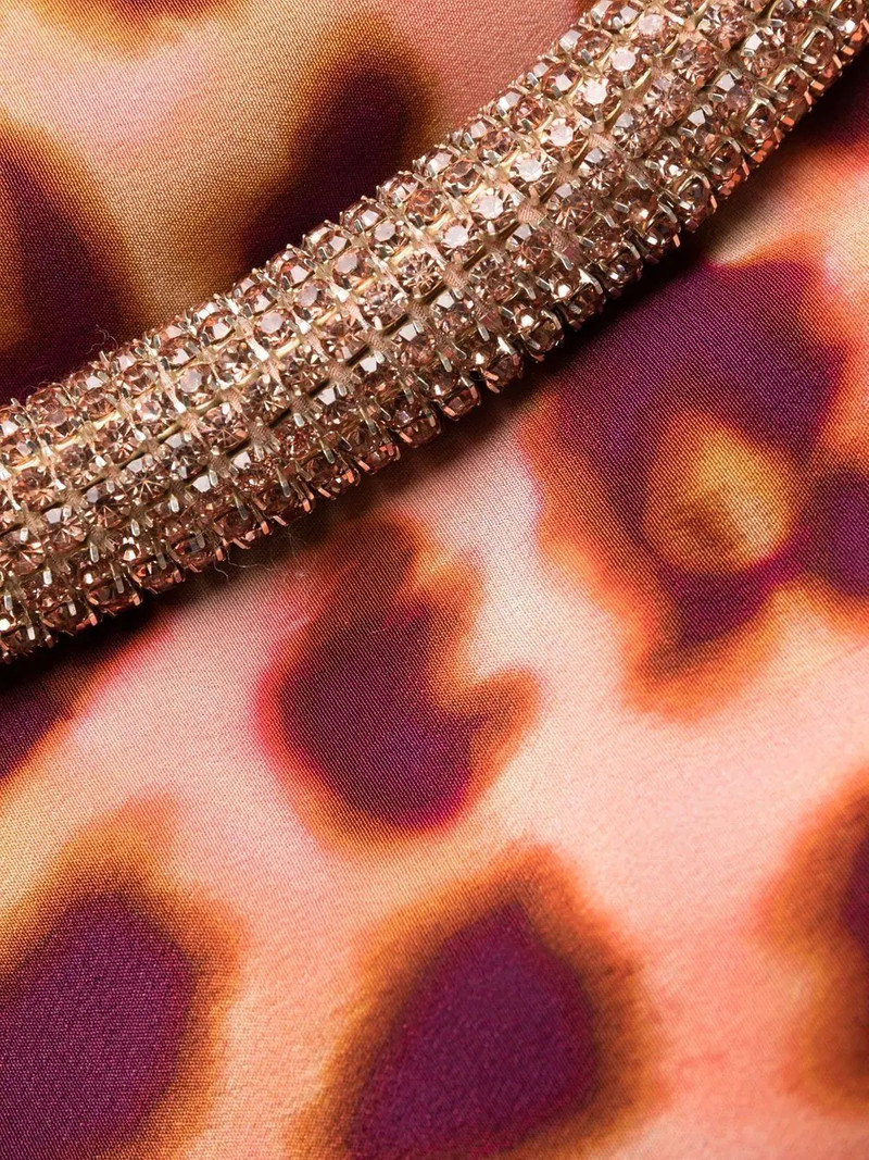 leopard-print halterneck top 7