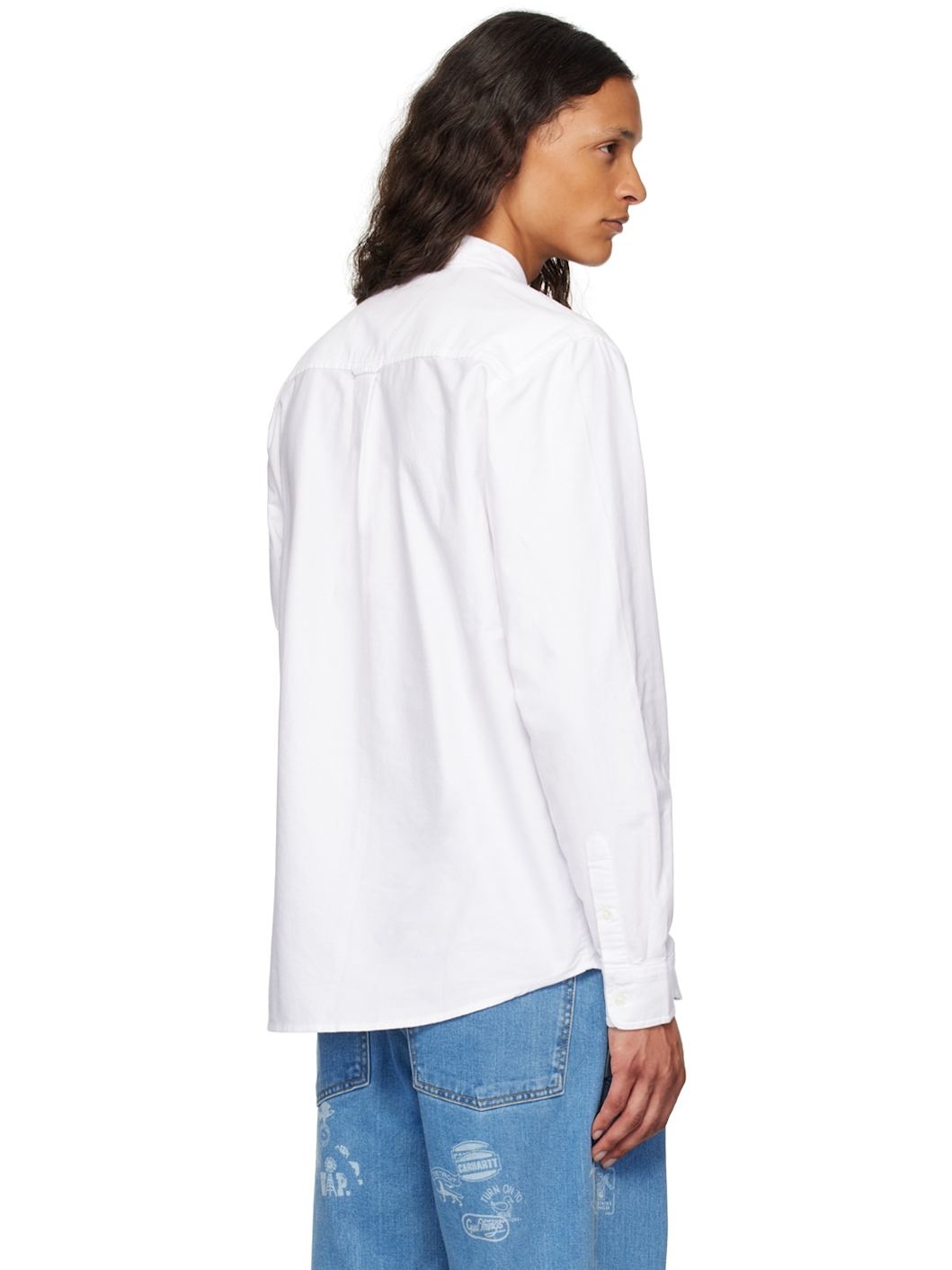 White C-Logo Shirt - 3