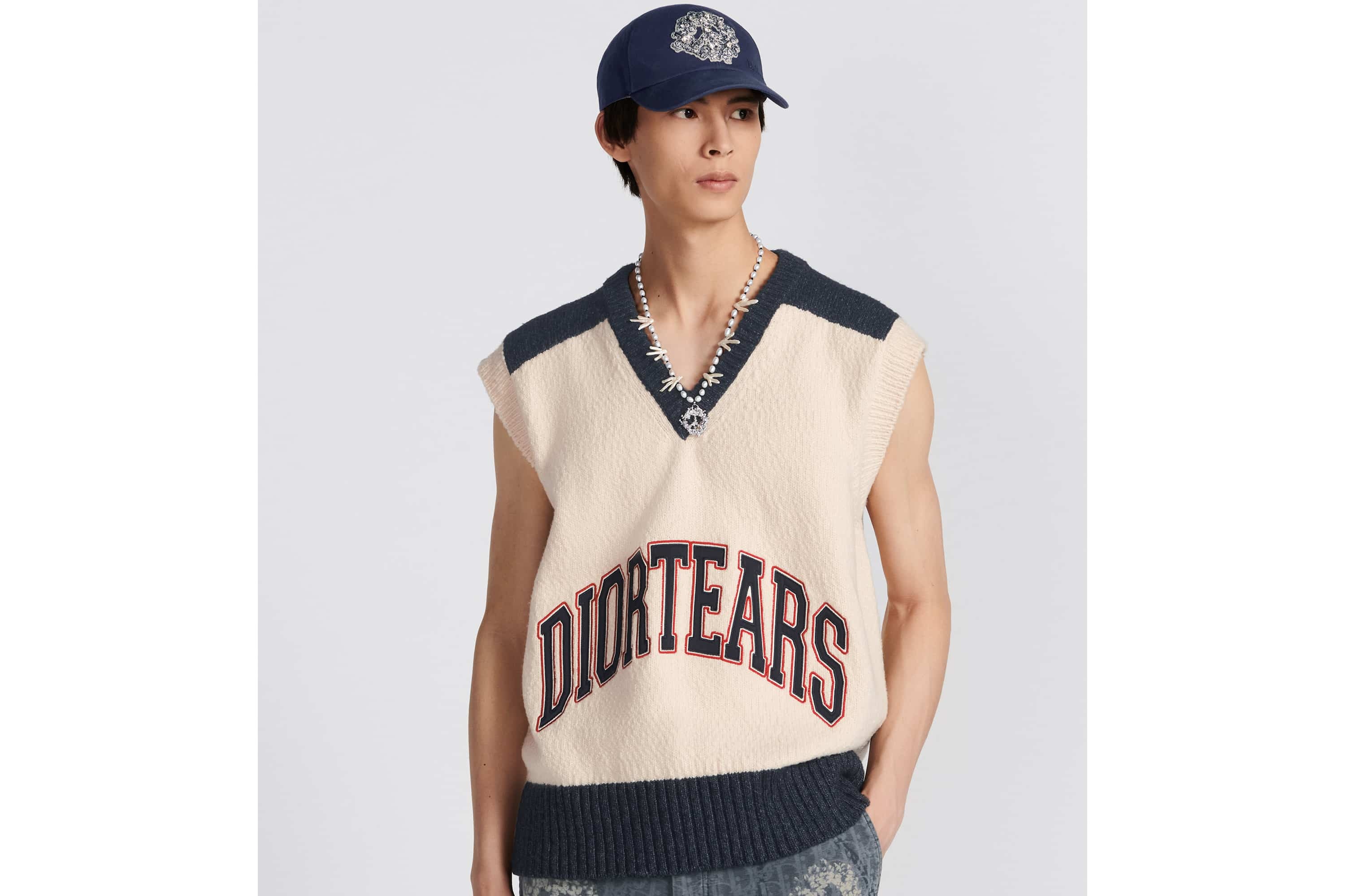 DIOR TEARS Sleeveless Sweater - 7