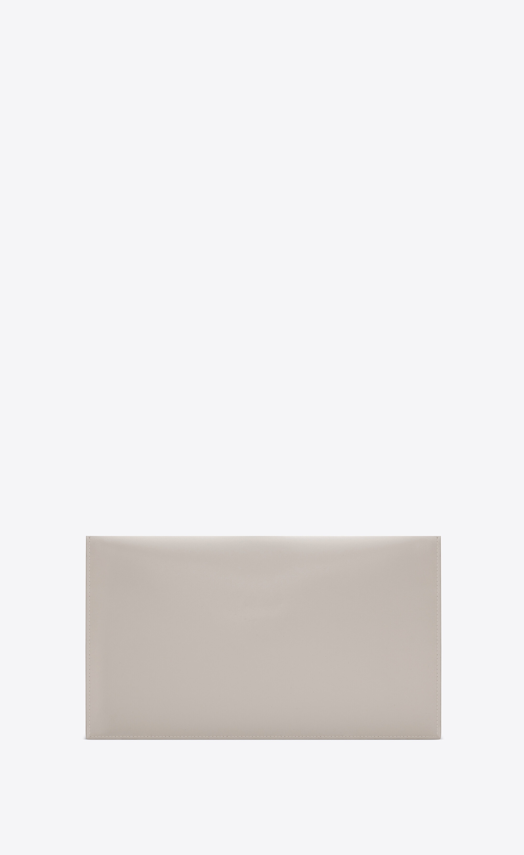 uptown pouch in shiny smooth leather - 2