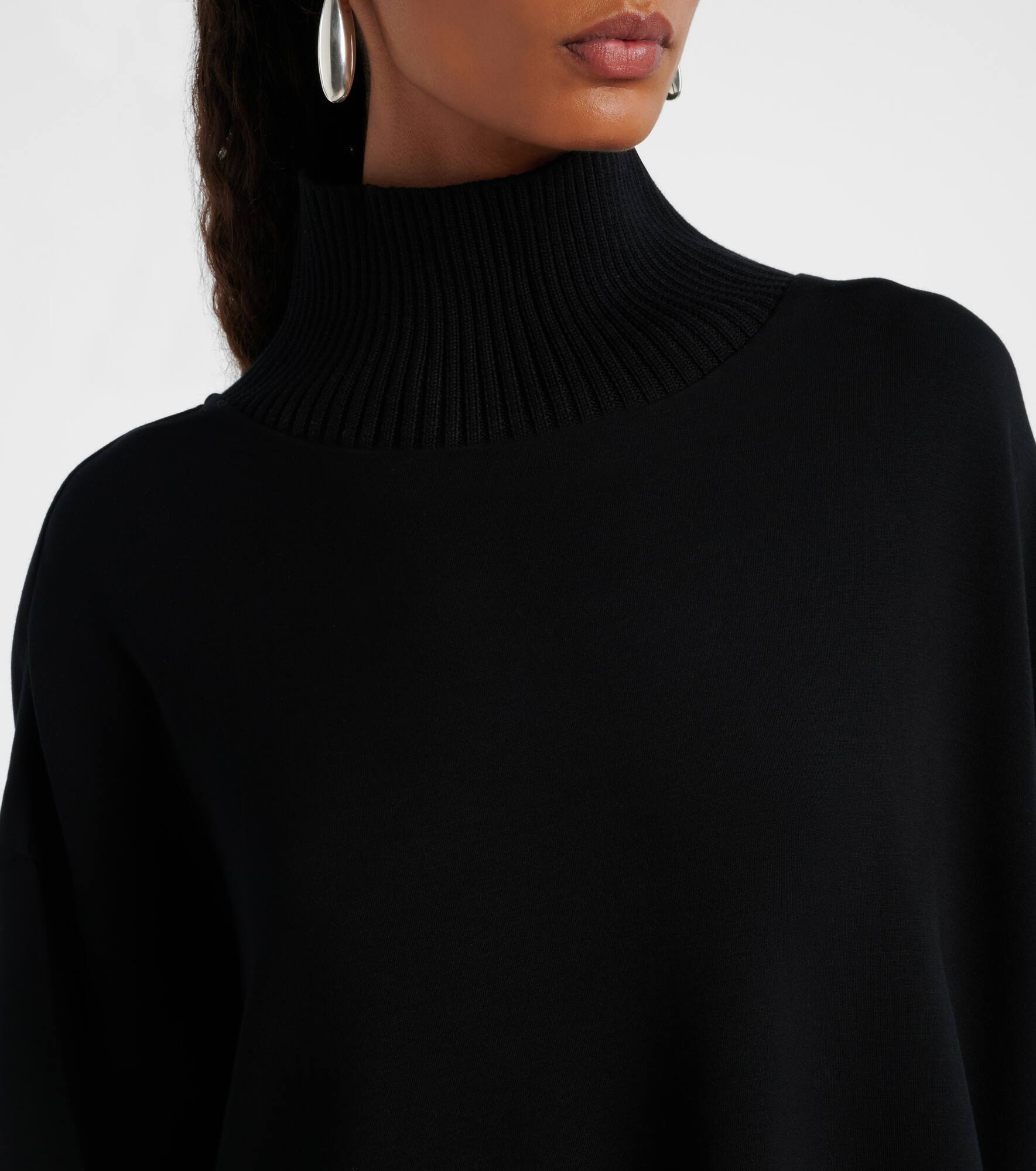 Barker jersey turtleneck sweater - 4