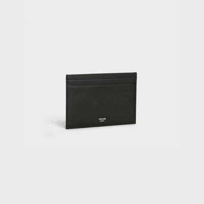 CELINE MULTIFUNCTION CARD HOLDER IN GRAINED CALFSKIN outlook