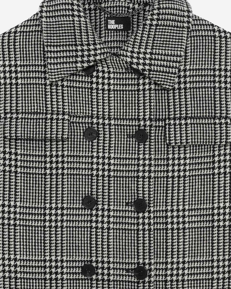 BLACK AND WHITE PRINCE OF WALES JACKET 7