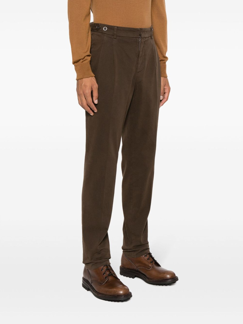 waist-tab cotton trousers 3