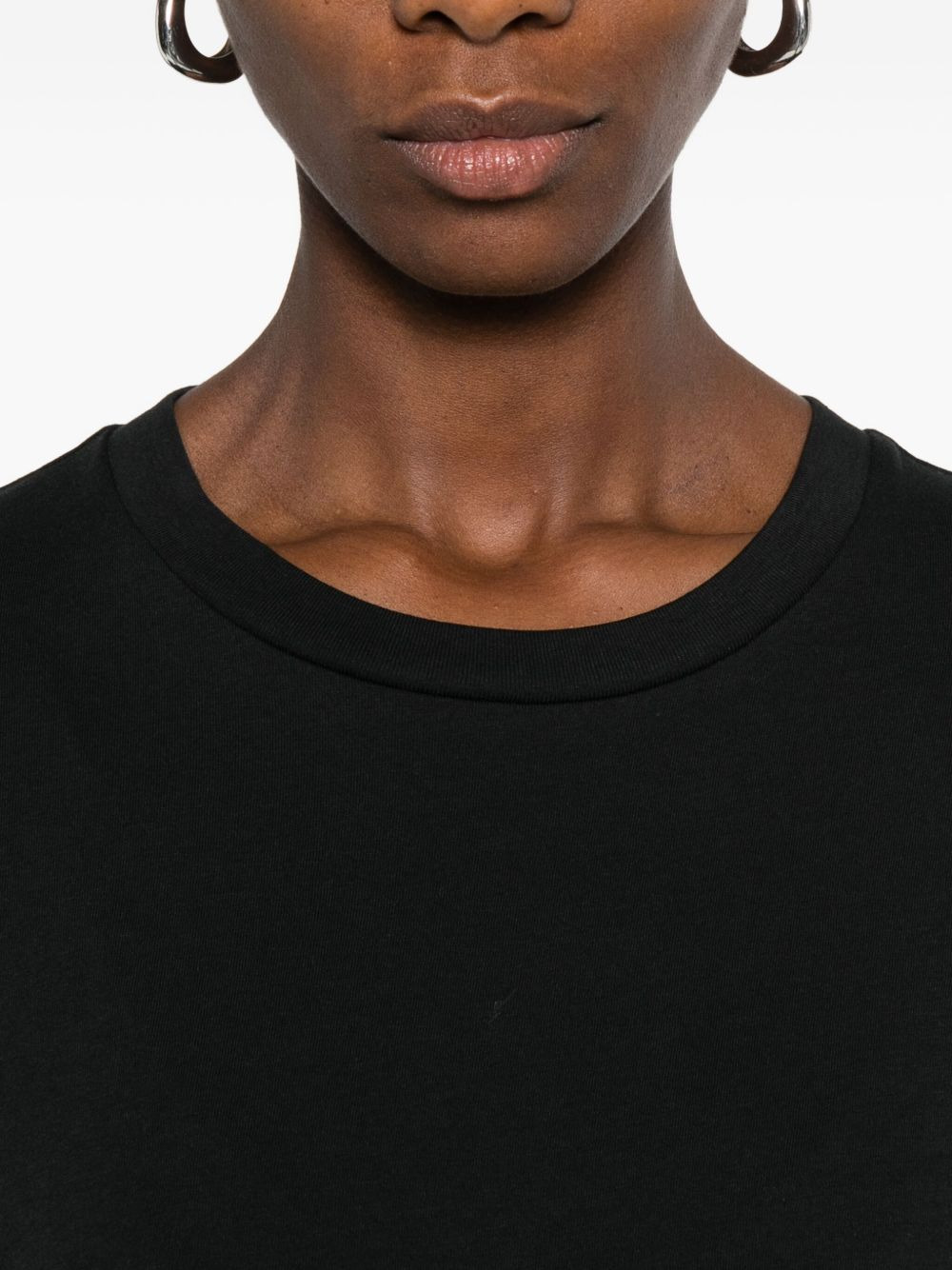 long-sleeve cotton top - 5