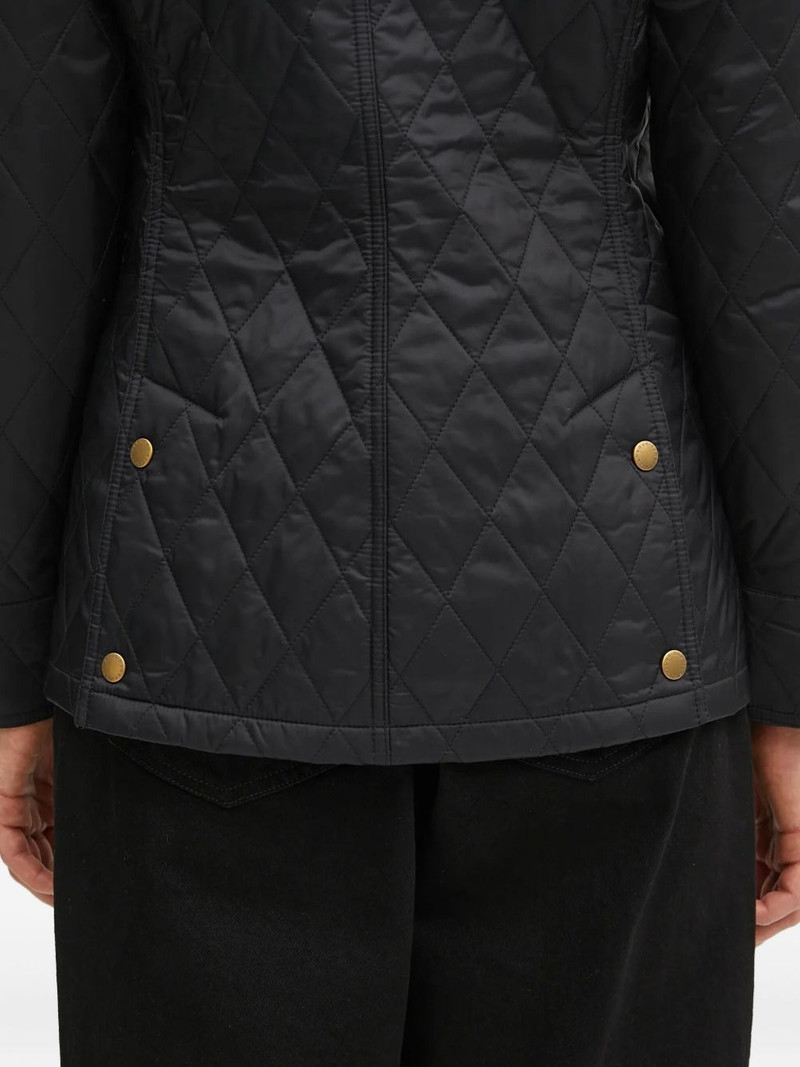 Beadnell quilted button jacket 4