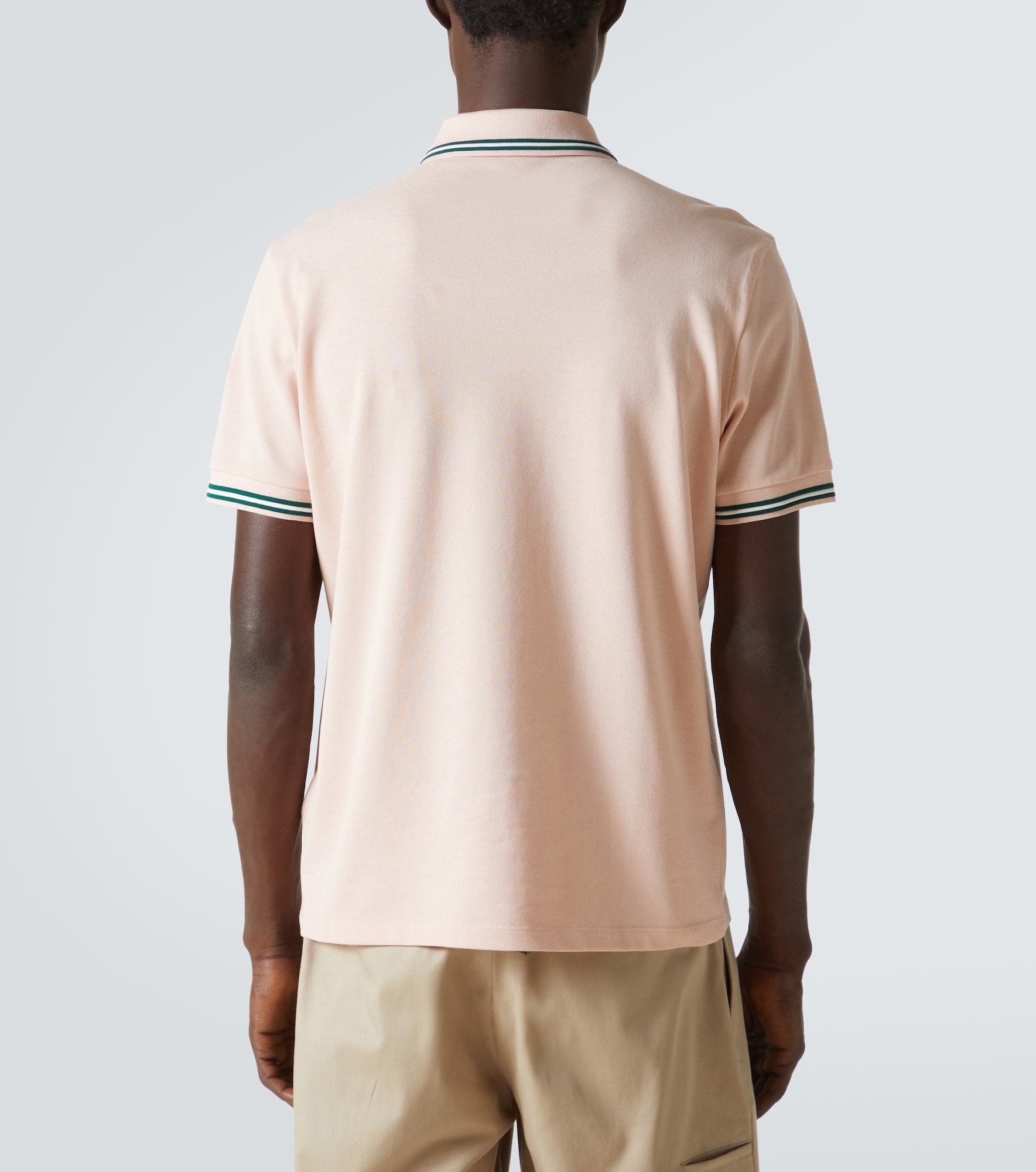 Cotton piqué polo shirt - 4