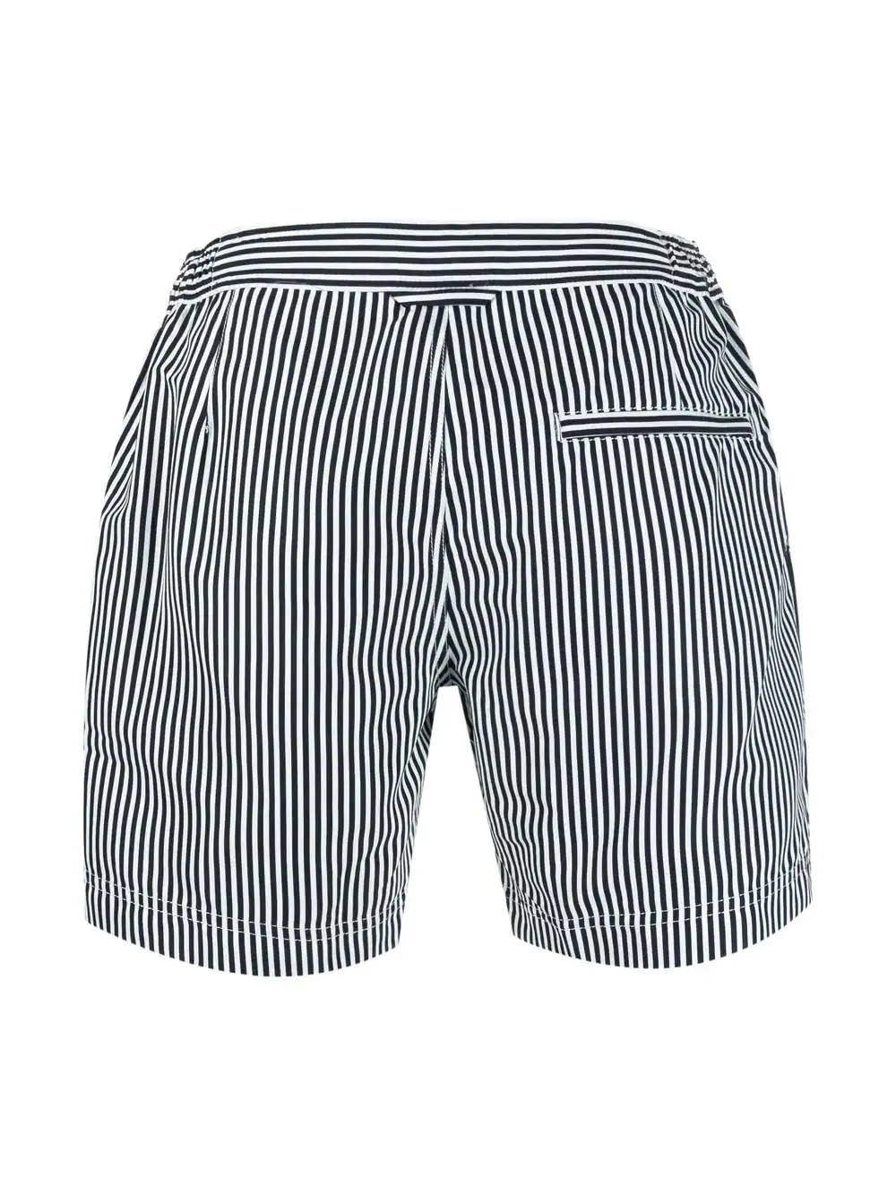 stripe-pattern swim shorts - 2