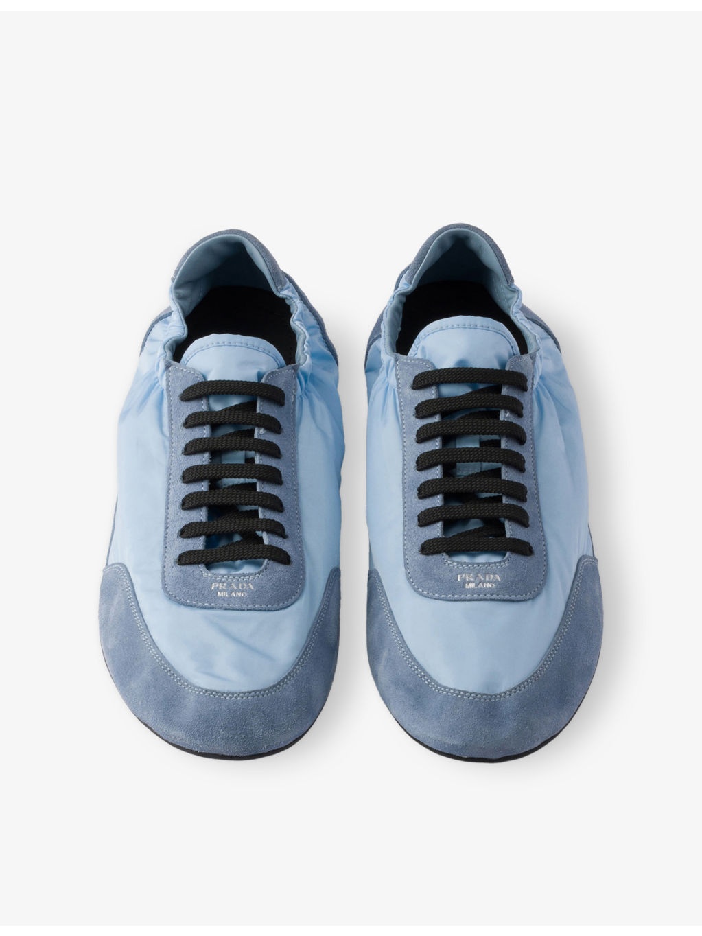 Collapse Re-Nylon and Suede Low-Top Trainers - 2