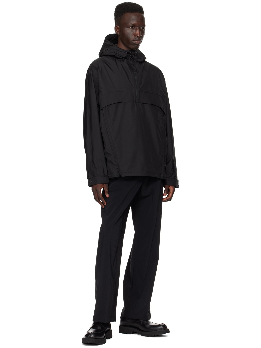 Black Half-Zip Jacket - 4