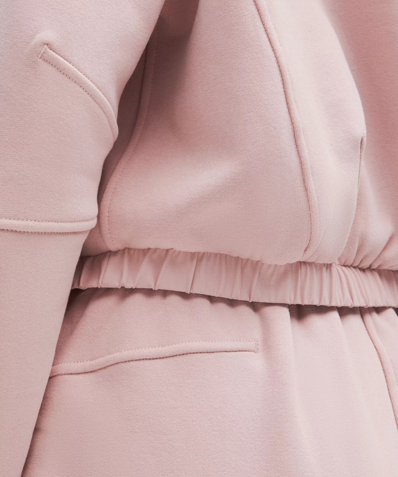 Loungeful Relaxed-Fit Full-Zip Cropped Hoodie 5