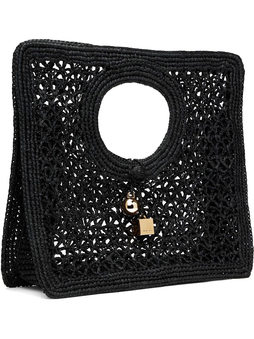 Black La Croisière 'The Spiaggia small square' Tote - 2